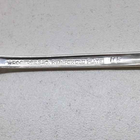 4-Rogers & Bro Southern Splendor Silverplate 1962 IS Reinforced Plate Tea Spoon - Picture 5 of 5